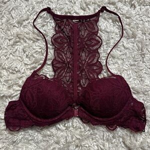 PINK lace pushup bra